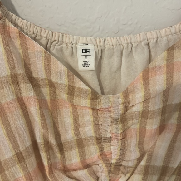 Puff sleeve peplum top from Nordstrom BP worn once - Picture 2 of 3